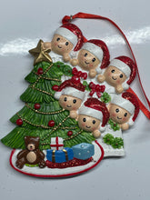 Load image into Gallery viewer, Christmas Tree Family Ornament
