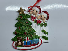 Load image into Gallery viewer, Christmas Tree Family Ornament
