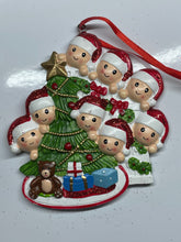 Load image into Gallery viewer, Christmas Tree Family Ornament

