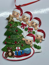 Load image into Gallery viewer, Christmas Tree Family Ornament

