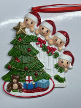 Load image into Gallery viewer, Christmas Tree Family Ornament
